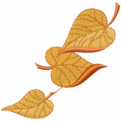 Leaves Embroidery Design 5